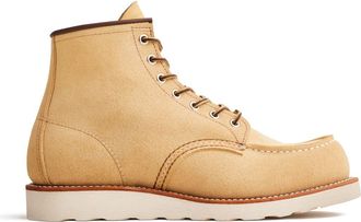 Red Wing Shoes Classic Moc Roughout Leather Boot in Hawthorne Abilene at Nordstrom, Size 10.5