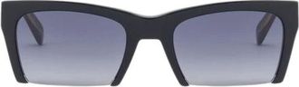 Moschino Cut-out zonnebril - Dames - Zonnebrillen - Zwart - 53 MM - Accessoires