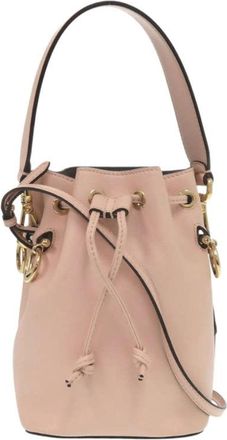 Fendi Pre-owned Fendi Mini Calfskin Mon Tresor Bucket Bag Ladies XLCERH6JZKJJ7SRV