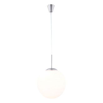 Globo Lighting L&aacute;mpara Colgante - Balla - N&iacute;quel - Vidrio - &Oslash; 30cm - E27 - Globo