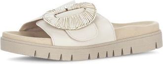 Gabor Platform Slide Sandal in Panna at Nordstrom, Size 10.5-11Us