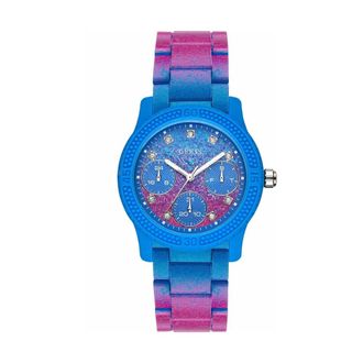 Guess Funfetti Watch - Dames - Horloges - Blauw - ONE Size - Accessoires