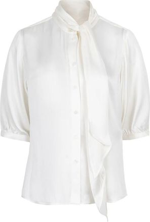 Dante6 Dames, Blouses & Shirts, Wit, Maat: L Zijde