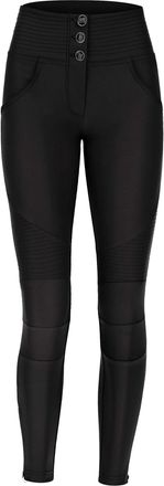 Freddy Leggings FREDDY Leggings WRUP4MF213, Damen, Gr. S, EURO, schwarz, Obermaterial: 85% Polyester PES. 15% Elasthan EL., Hosen Leggings