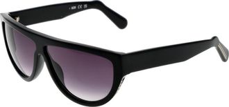 GCDS Black Acetate Sunglasses