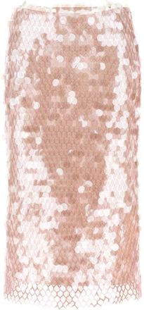 Tory Burch Skirts - female - Tory Burch - Midi Skirts - Pink - 4XS - Skirts