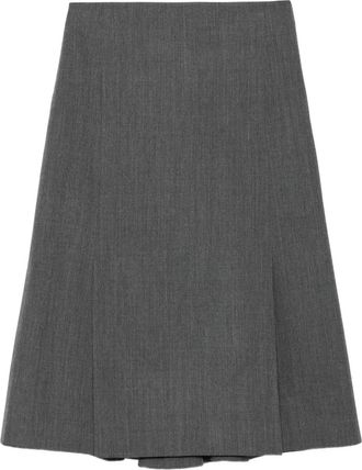 Juun.J Gonna in lana - Grigio