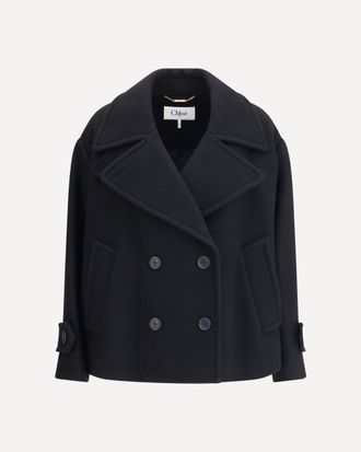 Chlo&eacute; Oversize short Coat Female 36