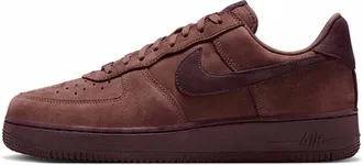 Nike Mens Air Force 1 Low Retro Premium Sneaker In Red Sepia/red Mahogany