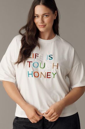 Never Fully Dressed Life Is Tough Cotton Tee