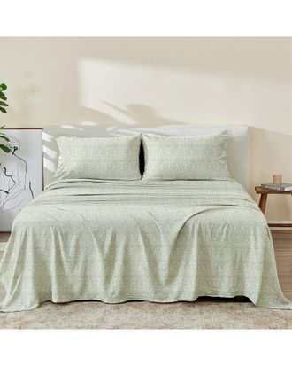 Patina Vie Maison Killian Pre Washed Printed Sheet Set