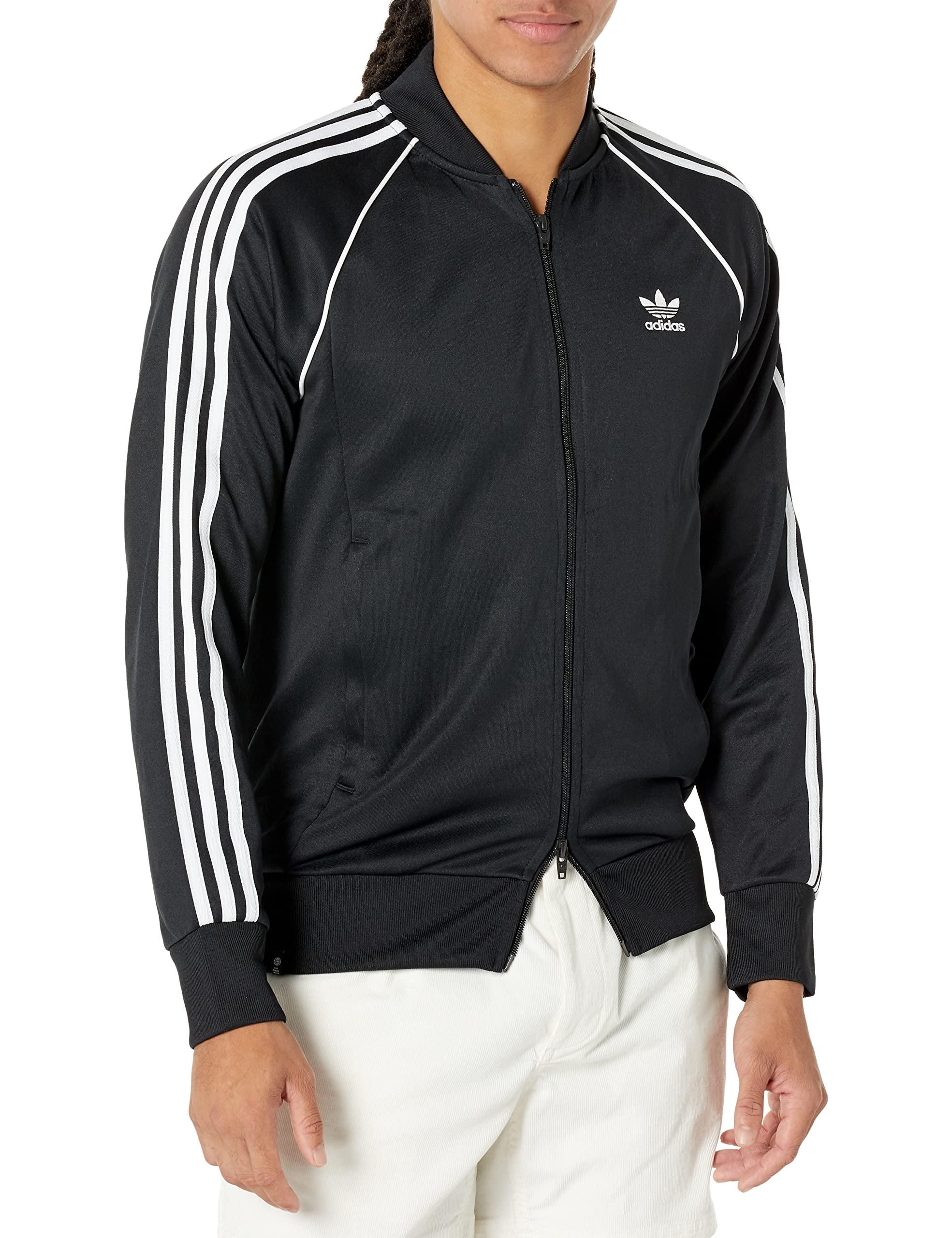 Men's Adidas Palmeston Black and White Track Jacket sold Size Medium NWT