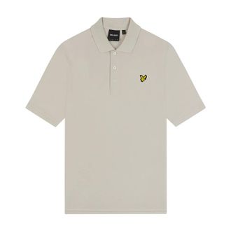 Lyle & Scott Plain Polo - Heren - Tops - Grijs - Maat: XL Katoen