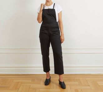 Loup Knot Overalls With Knotted Straps In Black