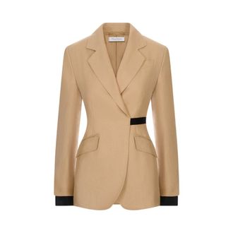 Max Mara Blazers, female, Brown, Size: XS Fionda Blazer