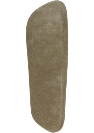 benuta Alfombra de lana verde claro 80x250