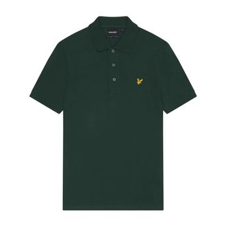 Lyle & Scott Polo Shirts, male, Green, Size: XL Polo Shirt