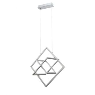 Fabrilamp Colgante Led Lexie Cromo Regulable 4000k 50w D63,5