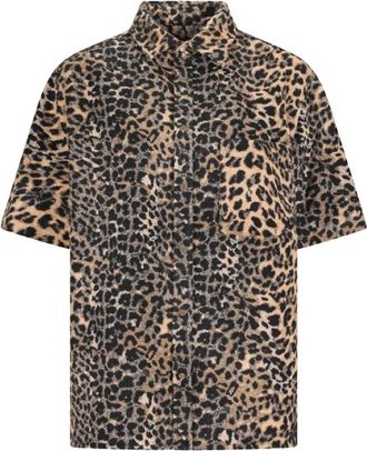 Darkpark Vale Blouse met Korte Mouwen - Dames - Spijkeroverhemden - Veelkleurig - XS - Katoen - Overhemden