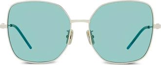 Givenchy Occhiali da sole tondi - Giallo