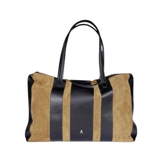 CRAIE STUDIO Tall Stripe Tote - Dames - Tassen - Veelkleurig - Maat: ONE Size Katoen