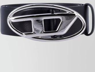 Diesel b-1dr leather belt 4 cm