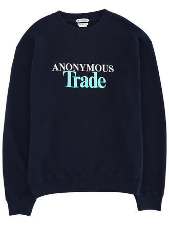 J.W.Anderson Anonymous Trade Print Cotton Sweatshirt