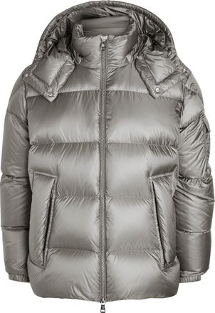 Moncler Couyere Quilted Hooded Shell Jacket - Grey - 5 (UK44 / Xxl)