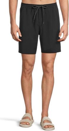 Quiksilver Taxer Amphibian 18 Hybrid Shorts Mens Shorts Black : SM 7, Elastane/Polyester