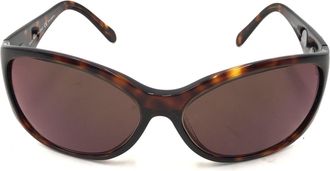 Tiffany & Co. Oval-Shaped Brown Womens Sunglasses (Pre-Owned)