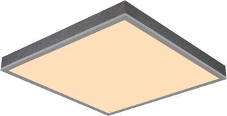 Globo Lighting Globo Doro Lámpara de techo empotrada de 45 cm, LED color plata, 3000 K