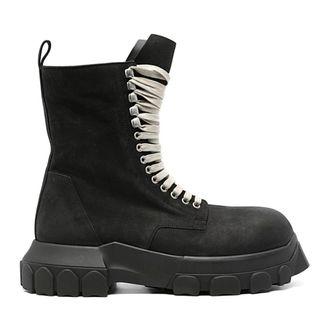 Rick Owens Stivali - Heren - Schoenen - Zwart - Maat: 39 EU Leer