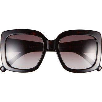 Kurt Geiger 53mm Square Sunglasses in Havana at Nordstrom Rack