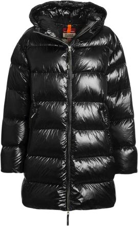 Parajumpers Ivonne Lange Donsjas - Dames - Mantels - Zwart - Maat: S Zijde