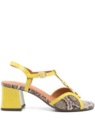 Chie Mihara 55mm Latush sandals - Yellow