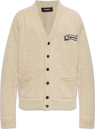 Dsquared2 Truien - Heren - Vesten - Beige - M - Truien & Vesten