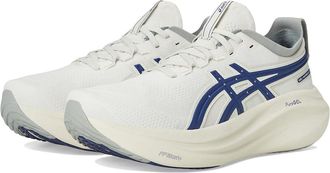 Asics GEL-Nimbus 27 ATC Mens Running Shoes Birch/Indigo Blue : 13 D - Medium