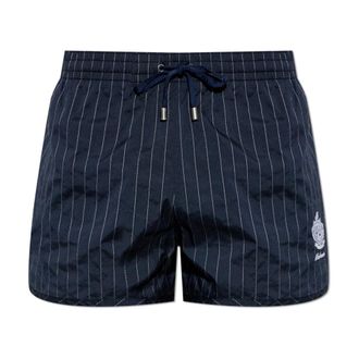 Balmain Beachwear, male, Blue, Size: L Swim Shorts