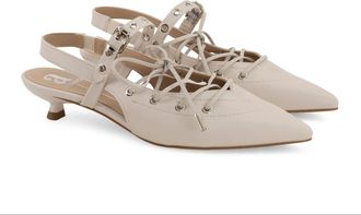 Andrea Womens Kitten Heel Strappy Pumps