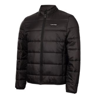 Calvin Klein Lichtgewicht pufferjas voor heren (Zwart)