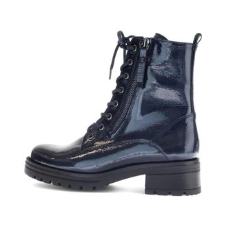 Gabor Elegante Enkellaars - Dames - Schoenen - Blauw - Maat: 37 1/2 EU Leer