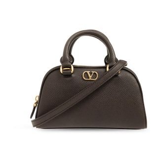 Valentino Garavani Dames, Tassen, Bruin, Maat: ONE Size Leer