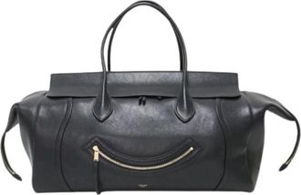 Celine Pre-owned Vintage Tote Bag - Dames - Vintage Handtas - Zwart - ONE Size - Leer - Vintage