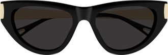 Chlo&eacute; Black Ch0350s Cat-Eye Sunglasses
