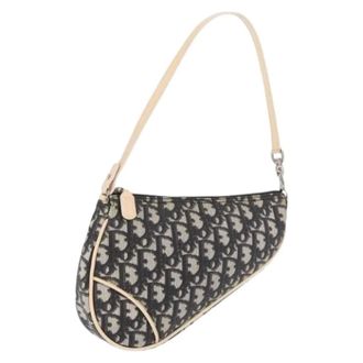 Dior Pre-owned Vintage Accessory Pouch - Dames - Pre-owned - Zwart - Maat: ONE Size Leer