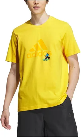 adidas Graphic Logo T-Shirt Yellow IA8158