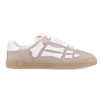 Amiri Schoenen, Dames, Beige, 40 EU, Leer, Pacific Bones Sneaker