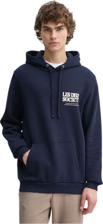 Les Deux Hombre, Sudaderas, Azul, Talla: M