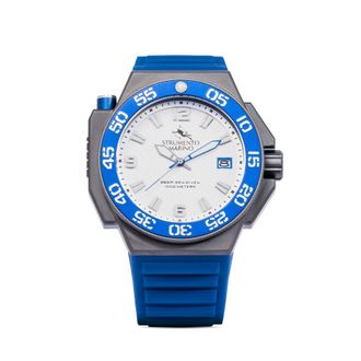 Strumento Marino Blauw Synthetische Sporthorloge