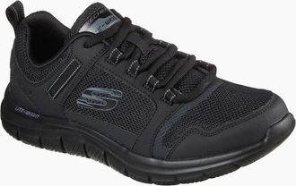 Skechers Mens Track Knockhill Mens Trainers - Black - Size: 10